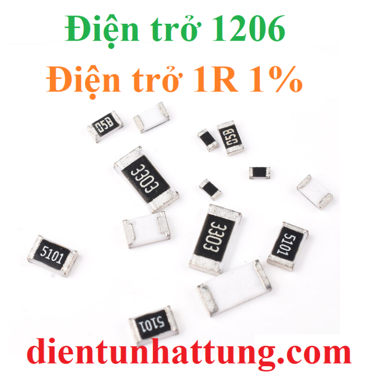 ĐIỆN TRỞ DÁN 1R 1206 ĐIỆN TRỞ SMD DÁN 1 50 CON