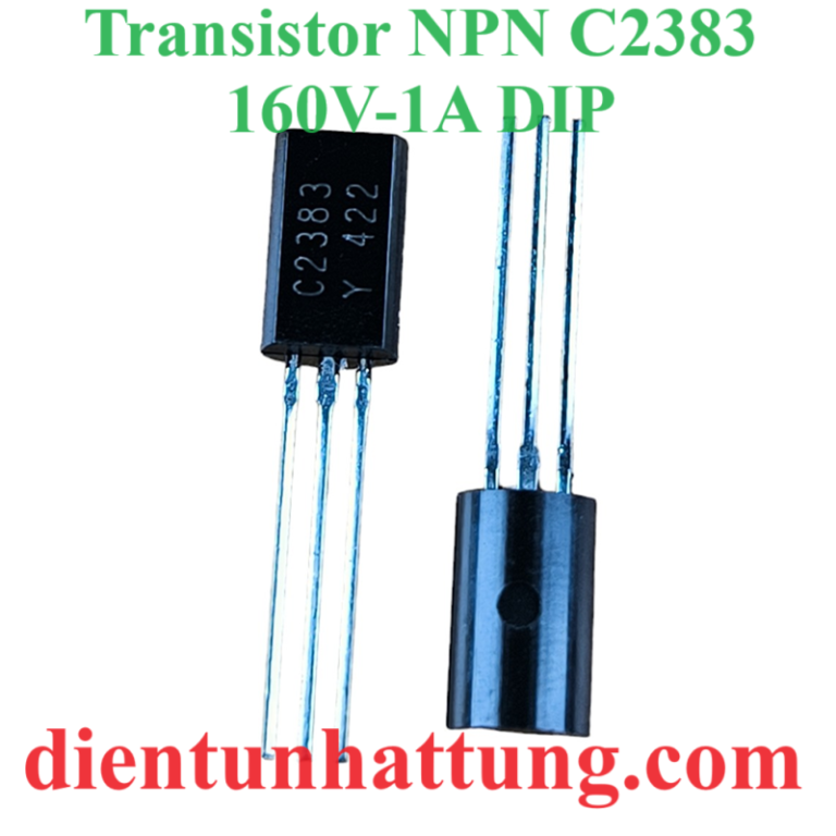 TRANSISTOR NPN C2383 DIP DÃY HOẠT ĐỘNG 160V VÀ 1A