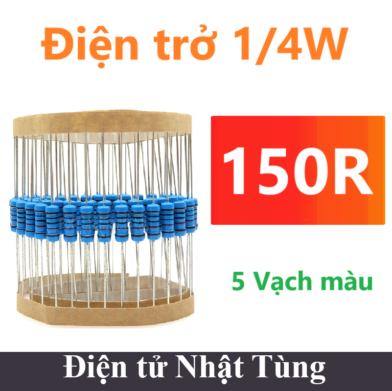 dien-tro-1-4w-5-vach-mau-gia-tri-150r