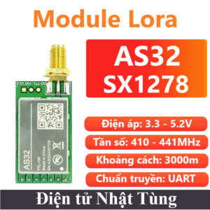Module Lora SX1278 433Mhz AS32, Module thu phát không dây