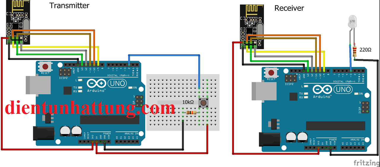 thu-phat-nrf24l01-2-4ghz-truyen-nhan-khong-day-ket-noi-arduino