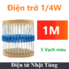 dien-tro-1-4w-5-vach-mau-gia-tri-1m