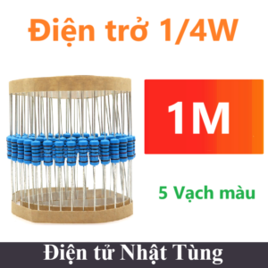 dien-tro-1-4w-5-vach-mau-gia-tri-1m