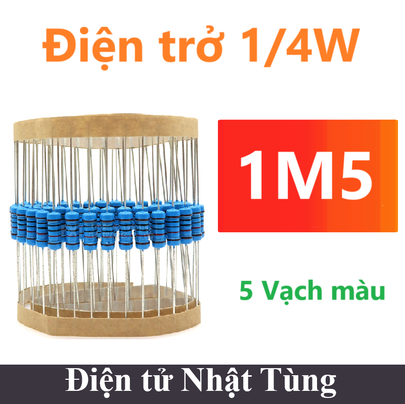dien-tro-1-4w-5-vach-mau-gia-tri-1m5
