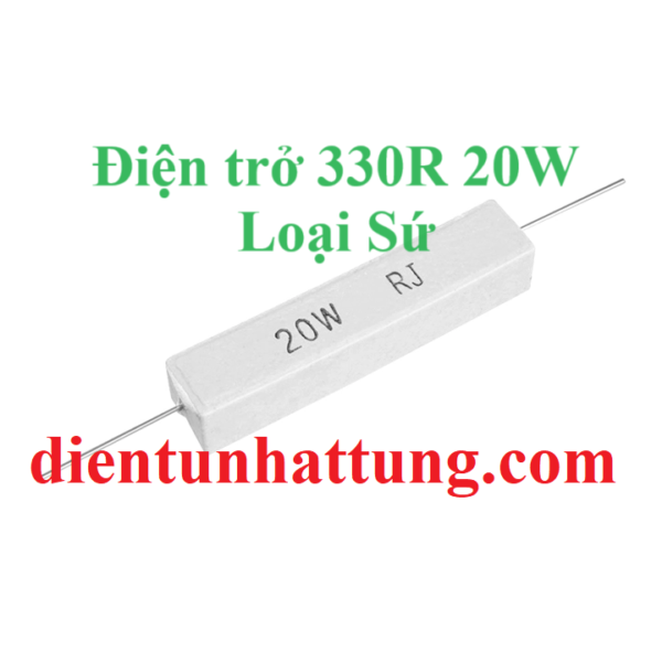 dien-tro-330r-20w-dien-tro-cong-suat-loai-su-dai-dien