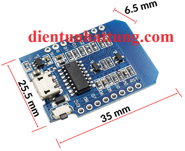 esp8266-nodemcu-d1-mini-ai-thinker-kit-wifi-kich-thuoc