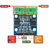 Module điều khiển động cơ DC L9110S 2 Kênh, Driver động cơ DC - Image 3