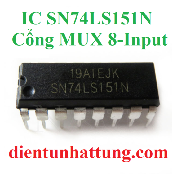 ic-so-sn74ls151-cong-mux-bo-ghep-kenh-8-ngo-vao-dai-dien