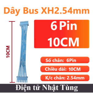 day-bus-6-pin-xh2.54mm-10cm