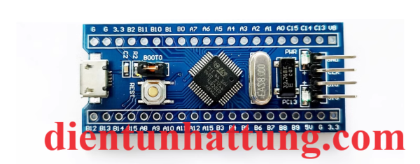 Module-stm32f030c8t6-board-ho-stm-nha-san-xuat-atmel-tren