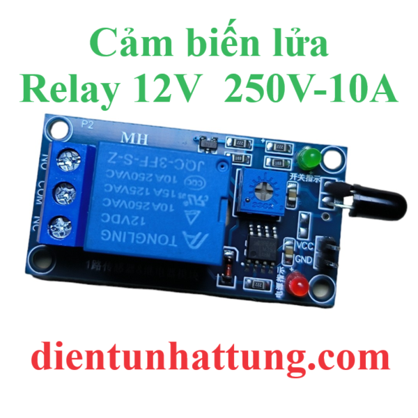 cam-bien-lua-relay-12v-relay-cong-suat-250v-10A-dai-dien