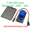 cam-bien-mua-relay-12v-relay-cong-suat-250v-10A-dai-dien