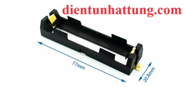 de-pin-1cell-18650-han-board-smd-kich-thuoc