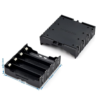 Đế pin 4 cell 18650 hàn board DIP song song, Đế 4 Pin 18650 chân hàn - Ảnh 2