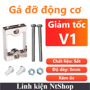 Bộ gá đỡ động cơ giảm tốc bằng nhôm, Cố định động cơ giảm tốc V1