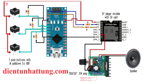 module-dfplayer-mini-mp3-su-dung-the-nho-sd-ket-noi-arduino