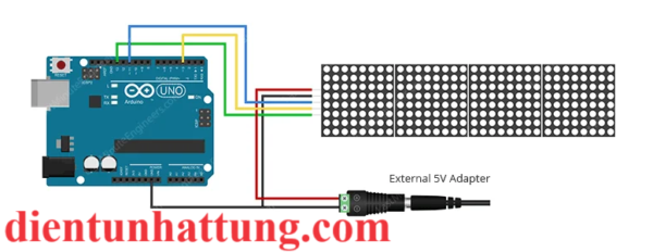 module-led-matrix-do-max7219-8x32-ket-noi-arduino