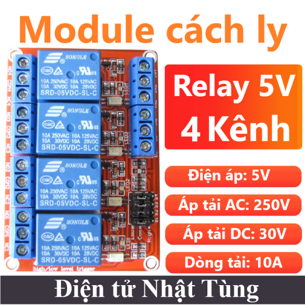 module-relay-5v-4-kenh-loai-mau-do