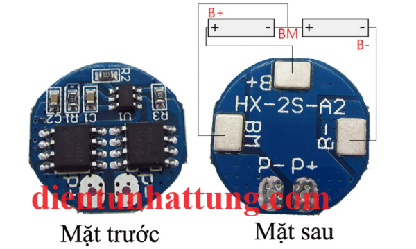 module-sac-2-cell-18650-5a-mach-bao-ve-pin-lithium-7.4v-8.4v-7A-so-do-ket-noi