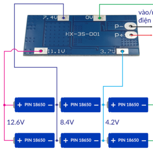 module-sac-3-cell-18650-mach-bao-ve-pin-lithium-11.1v-20A-so-do-noi