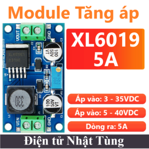 Module tăng áp DC-DC XL6019 ADJ, Mạch tăng áp 5-40VDC