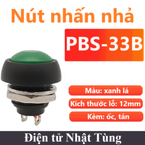nut-nhan-nha-pbs-33-12mm-mau-xanh-la