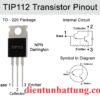 transistor-npn-tip112-dip-day-hoat-dong-100v-2A-ki-hieu-chan