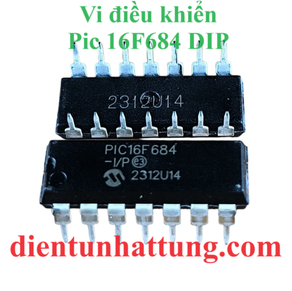 vi-dieu-khien-pic16f684-dip-ho-pic-microchip-dai-dien