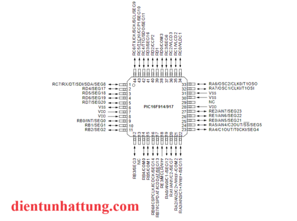 vi-dieu-khien-pic16f914-smd-ho-pic-microchip-so-do-chan