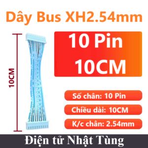 day-bus-10-pin-xh2.54mm-10cm