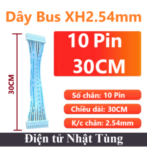 day-bus-10-pin-xh2.54mm-30cm