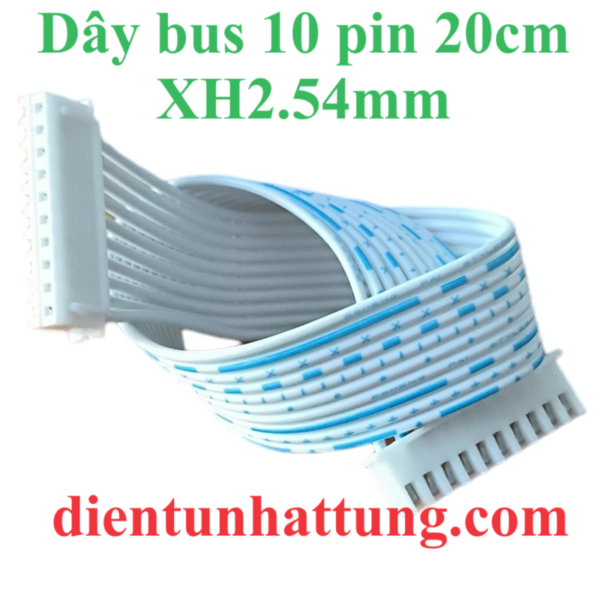 day-bus-10pin-xh2.54mm-20cm-hinh-dai-dien