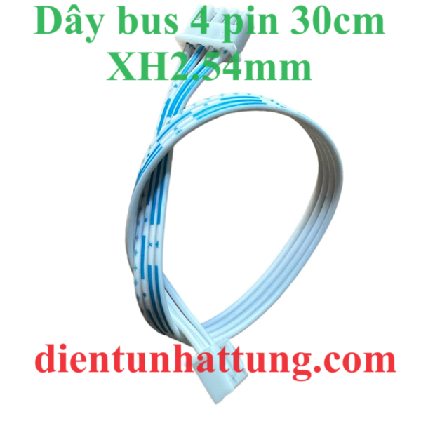 day-bus-4pin-xh2.54mm-30cm-hinh-dai