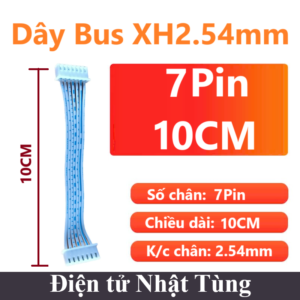 day-bus-7-pin-xh2.54mm-10cm