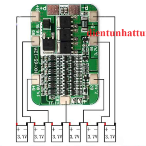 mach-sac-6-cell-18650-15a-mach-bao-ve-pin-lithium-25.5v-25a-so-do-ket-noi