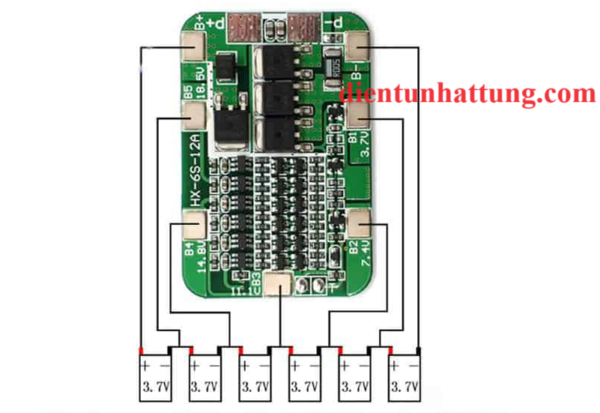 mach-sac-6-cell-18650-15a-mach-bao-ve-pin-lithium-25.5v-25a-so-do-ket-noi