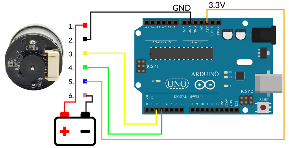 dong-co-encoder-jgb37-520-12v-333rpm-dong-co-giam-toc-ket-noi-arduino