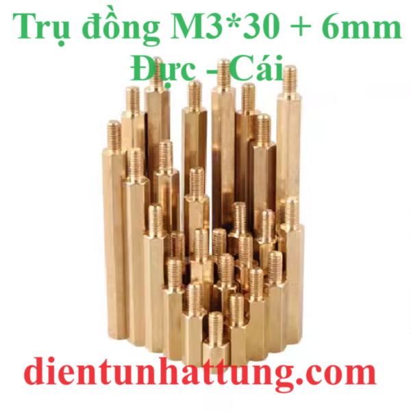 tru-dong-cai-cai-m3-30+6mm-tru-dong-luc-giac-dai-5mm-dai-dien