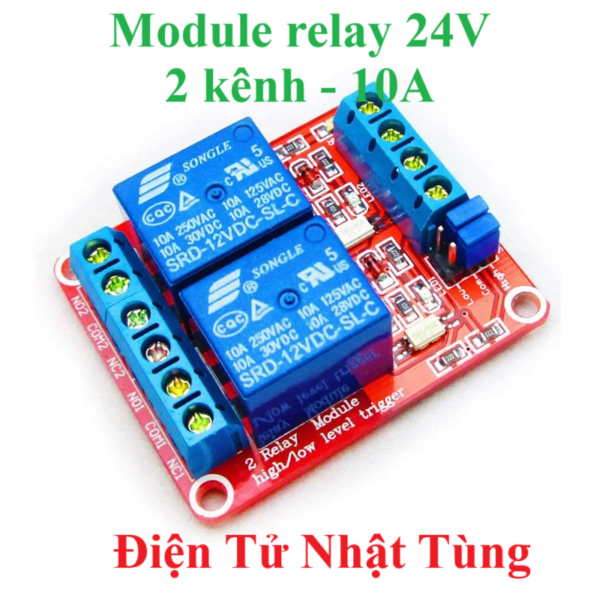 module-relay-10a-24v-2kenh-ro-le--cong-suat-250v-dai-dien