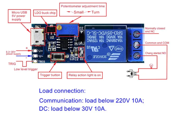 module-relay-tao-tre-1-kenh-5v-kich-dong-ngat-0-24s-so-do-noi-day1