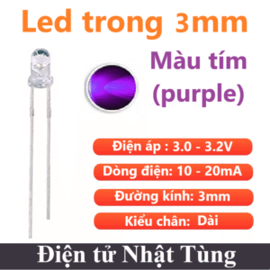 led-trong-3mm-mau-tim-chan-dai