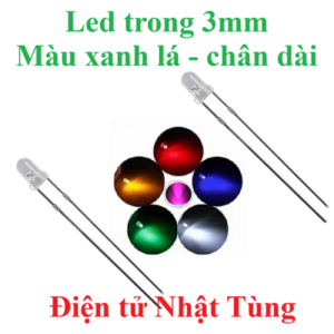 led-trong-3mm-mau-xanh-la-chan-dai-led-sieu-sang-dai-dien