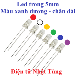 led-trong-5mm-mau-xanh-duong-chan-dai-dai-dien