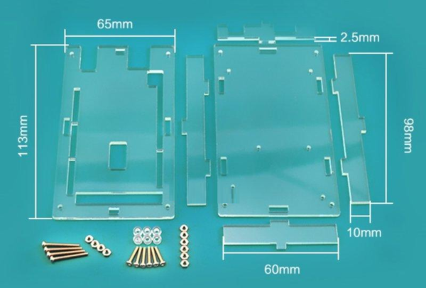 vo-hop-mica-arduino-mega2560-khung-mica-bao-ve-mach-mega2560-tren-kich-thuoc