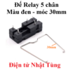 de-relay-5-chan-mau-den-co-moc-cao-30mm-dai-dien