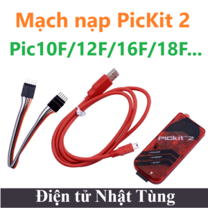 Mạch nạp Pickit 2 họ Pic, Nạp Pic10F / Pic12F / Pic16F / Pic18F / Dispic