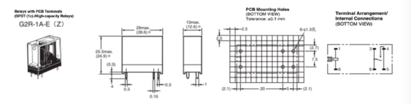 relay-omron-g2r-1a-e-12vdc-6-chan-16a-role-trung-gian-pinout