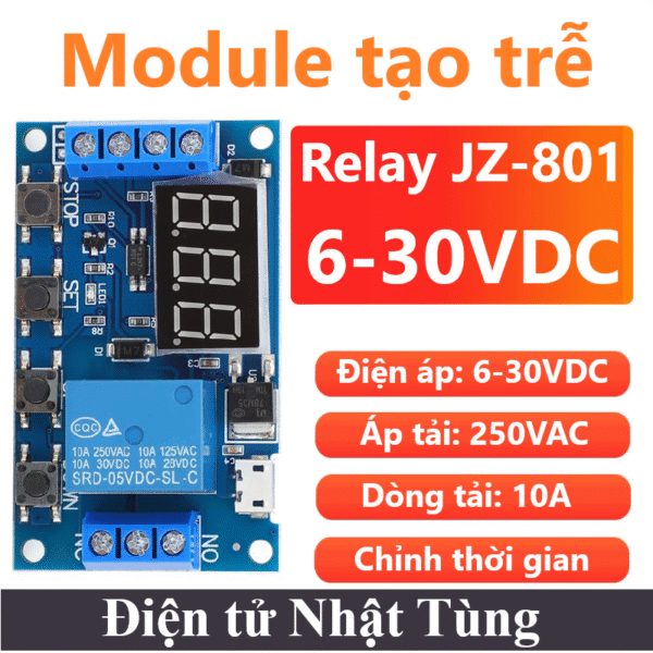 module-mach-tao-tre-dong-ngat-theo-chu-ky-dung-relay-220vAC-10A-2200W-dc-ac-1