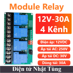 module-relay-12v-30-4-kenh-mau-xanh
