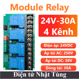 module-relay-24v-30-4-kenh-mau-xanh